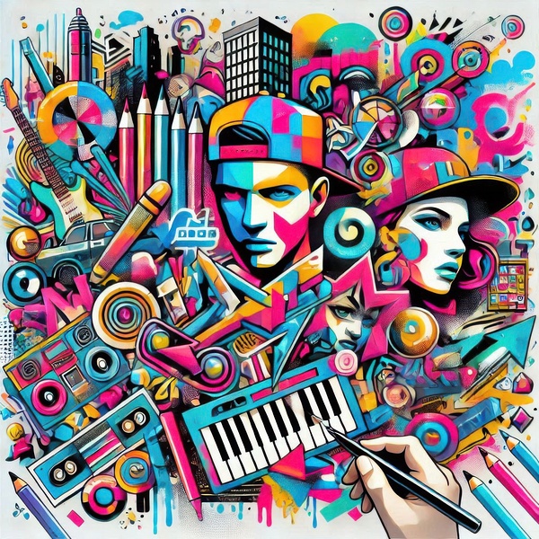 Graffiti drawing 15 by Hamo