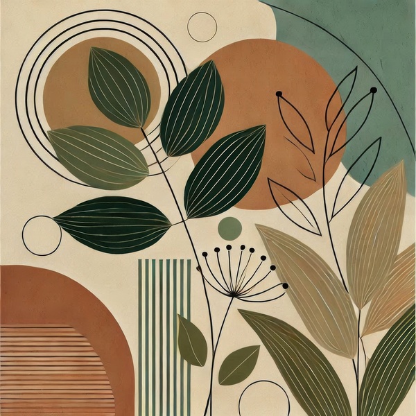 Plant art board 1 Print