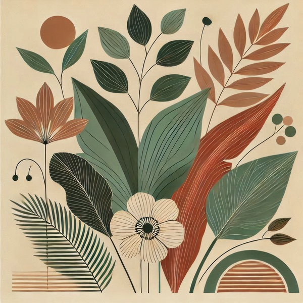 Plant art board 9 by Hamo