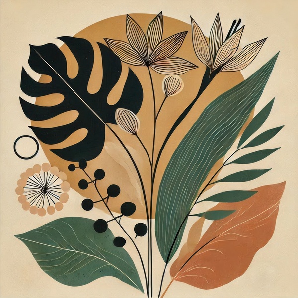 Plant art board 2 by Hamo