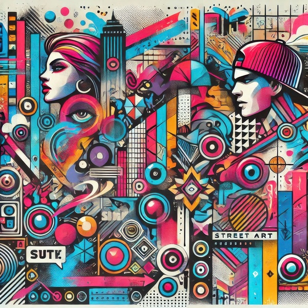 Graffiti drawing 5 by Hamo