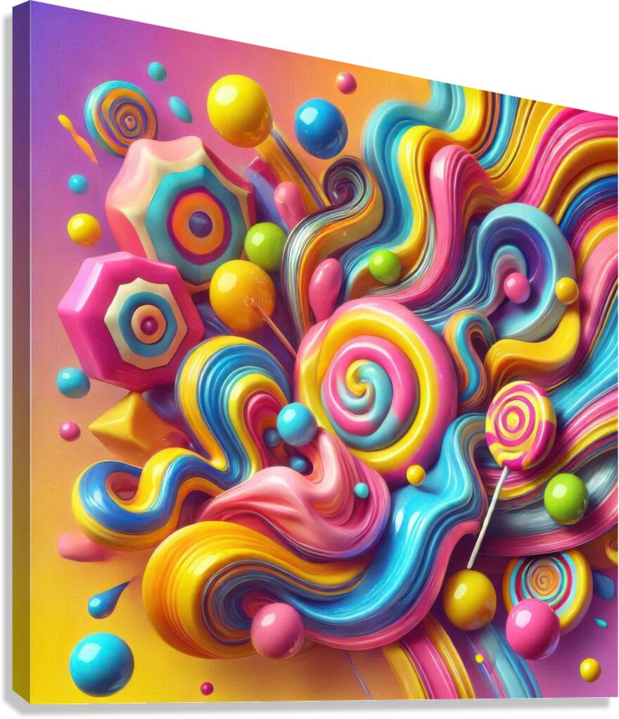 Art board 3 Canvas Print