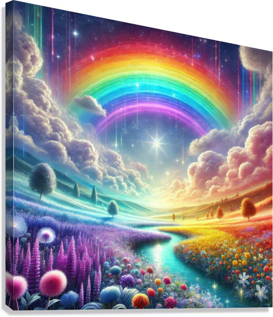 charming colorful nature 30 Canvas Print