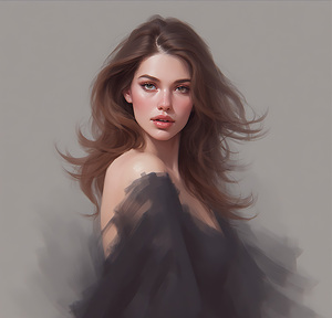 Soft Radiance in Shadowed Grace