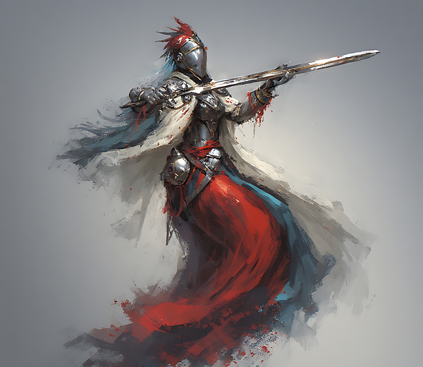 Battleborn: Crimson Plume in Motion by Lingua Bridge