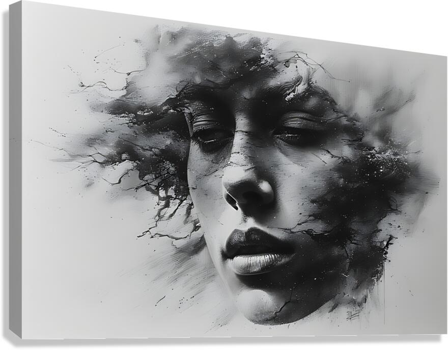 Dissolving Silence Canvas Print