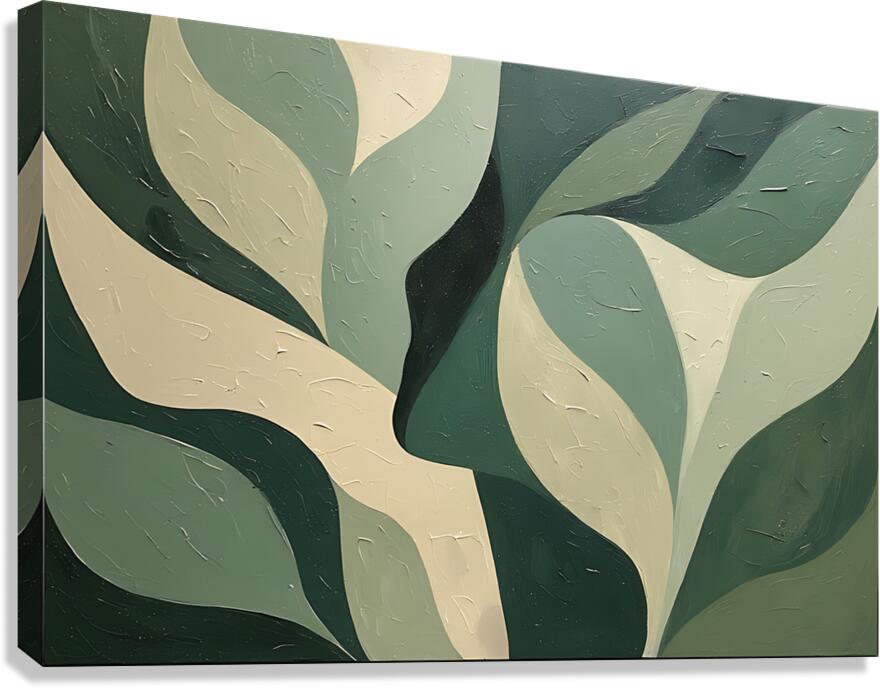 Verdant Drift Canvas Print
