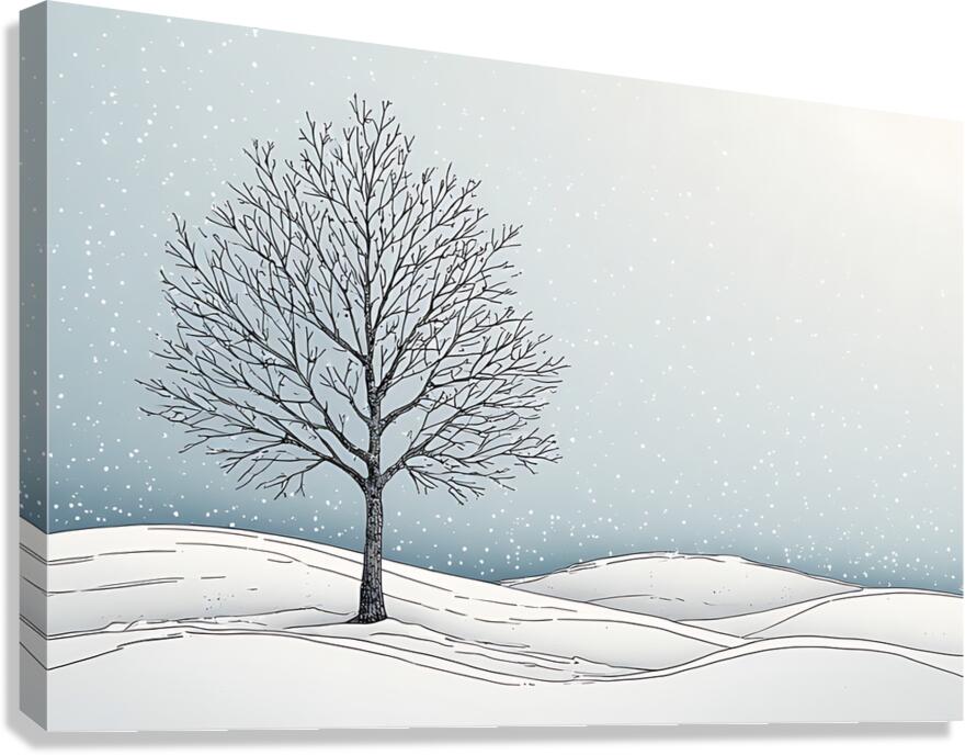 Solstice Silence Canvas Print