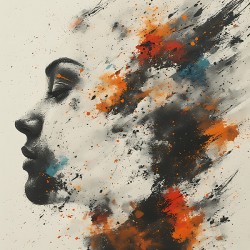 Fragmented Soul: Abstract Identity Burst