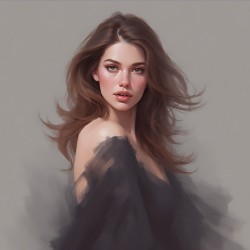 Soft Radiance in Shadowed Grace
