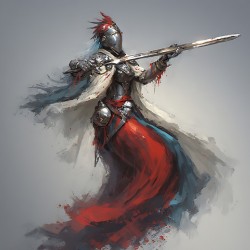 Battleborn: Crimson Plume in Motion