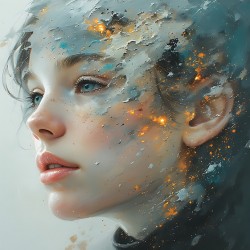Blue-Eyed Dream in Cosmic Flow