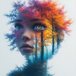 Eyes of Autumn Roots of Thought
