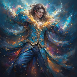 Arcane Sovereign in Blue and Gold