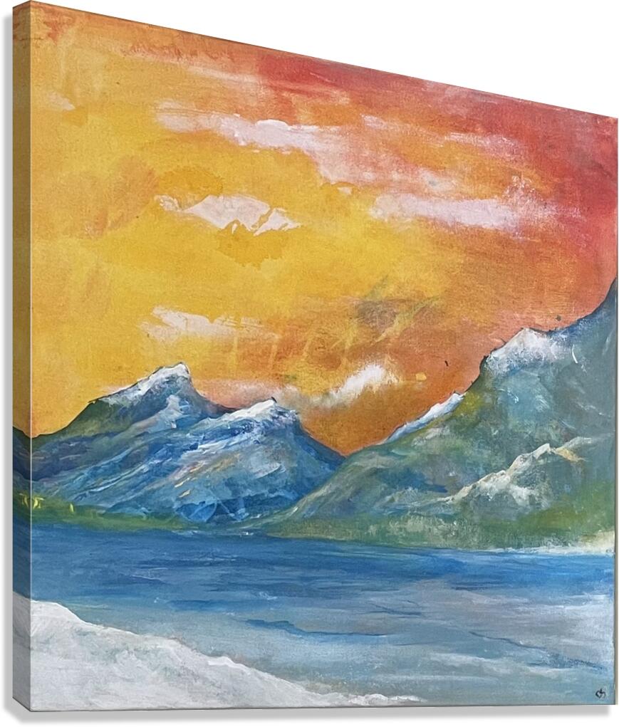 Summer Melt Canvas Print