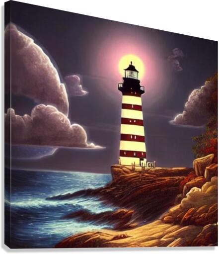 Lighting the way Canvas Print