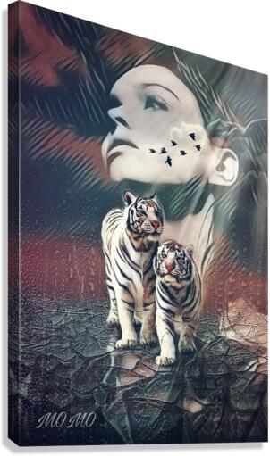 Tiger Dreams Canvas Print