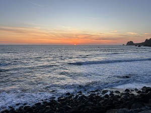 Coastal Beach Sunset