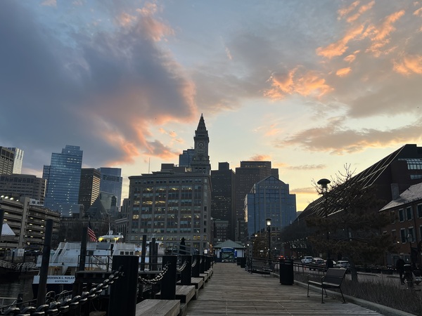 Boston Sunset by Michi