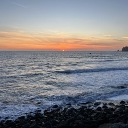 Coastal Beach Sunset