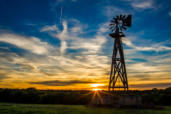 Mahoney Windmill  Print