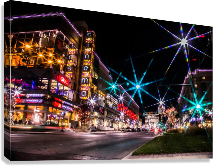 Midtown Cinema Canvas Print