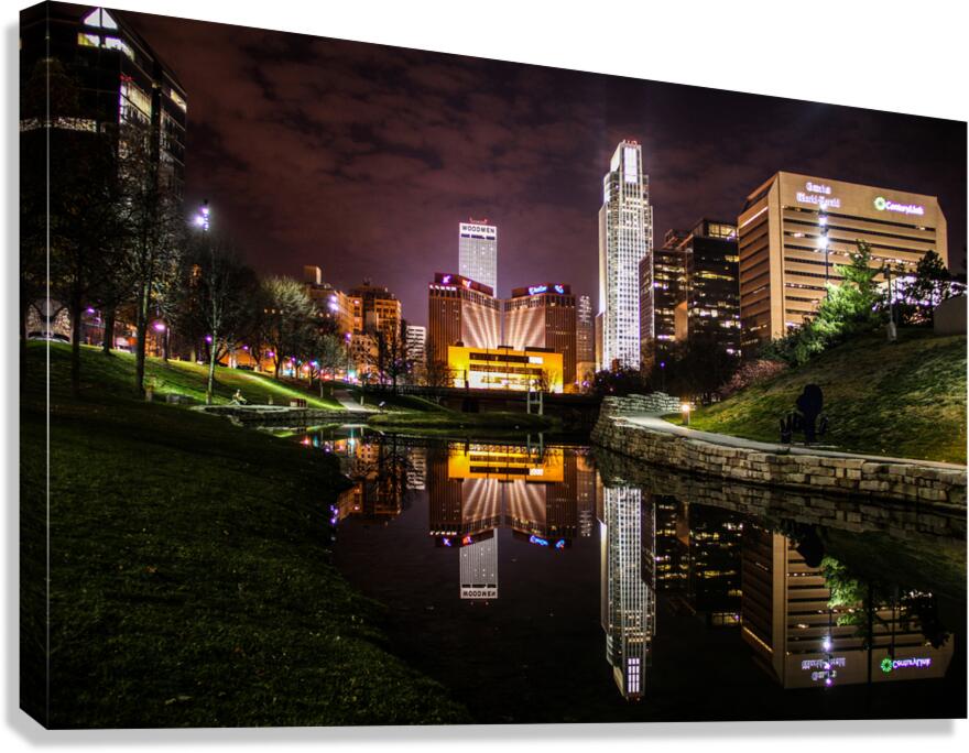 The Mall Canvas Print