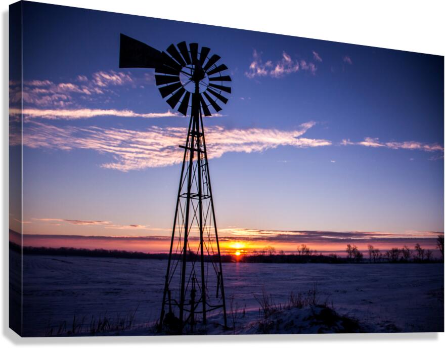 Winslow Windmill Canvas Print