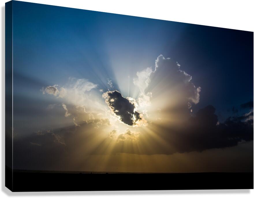 Sun Rays Canvas Print
