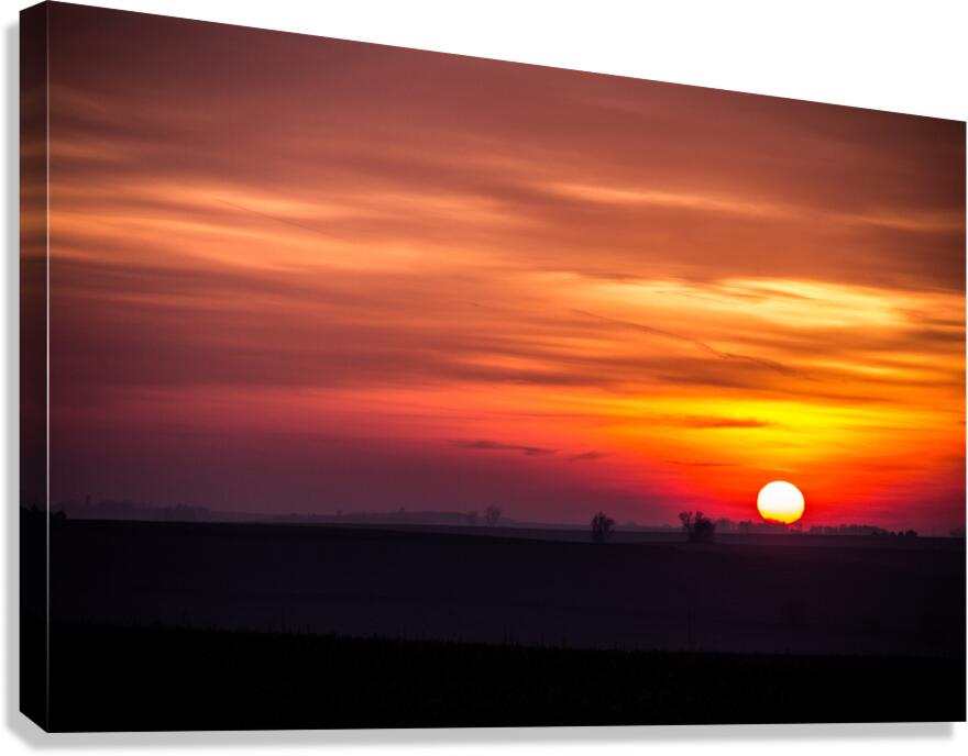 Summer Sunset Canvas Print