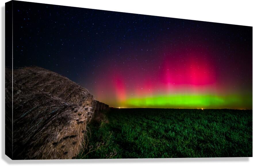Dunlap Auroras Canvas Print