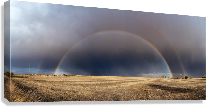 Valley Rainbow Canvas Print