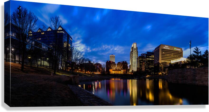 Blue Hour Canvas Print