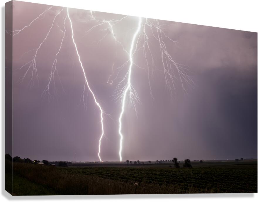 WestPoint Lightning  Canvas Print