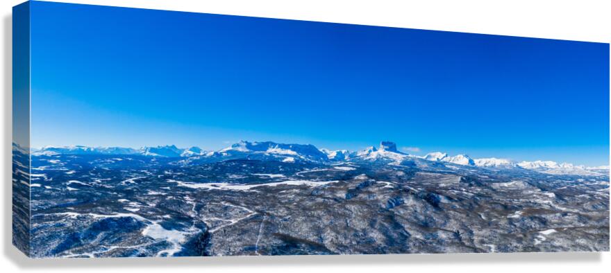Chief Mountain Canvas Print