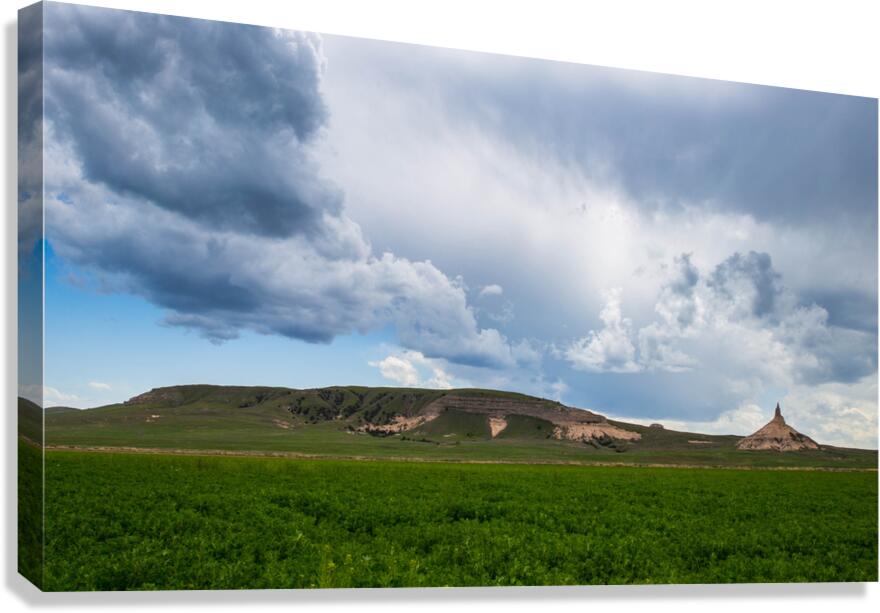 Chimney Rock  Canvas Print