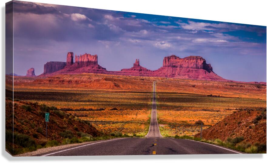 Monument Valley  Canvas Print
