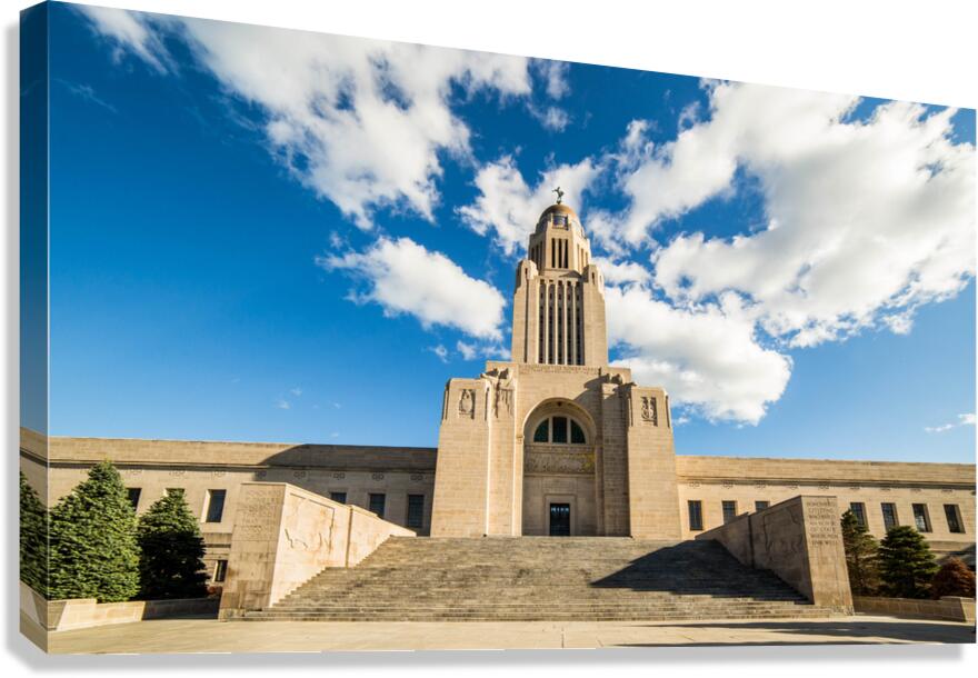 Capital Canvas Print