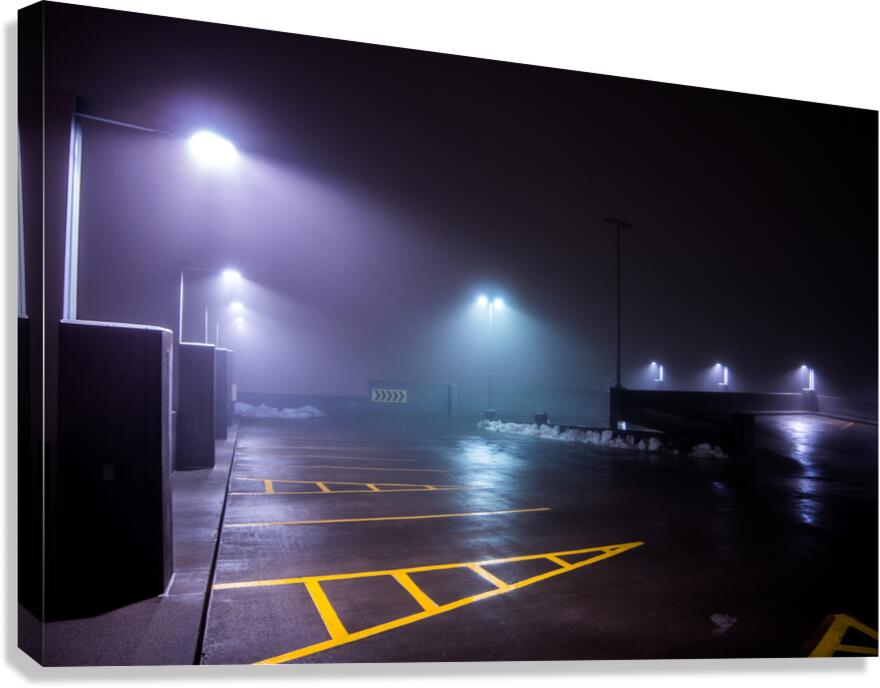 Parking Spot Canvas Print