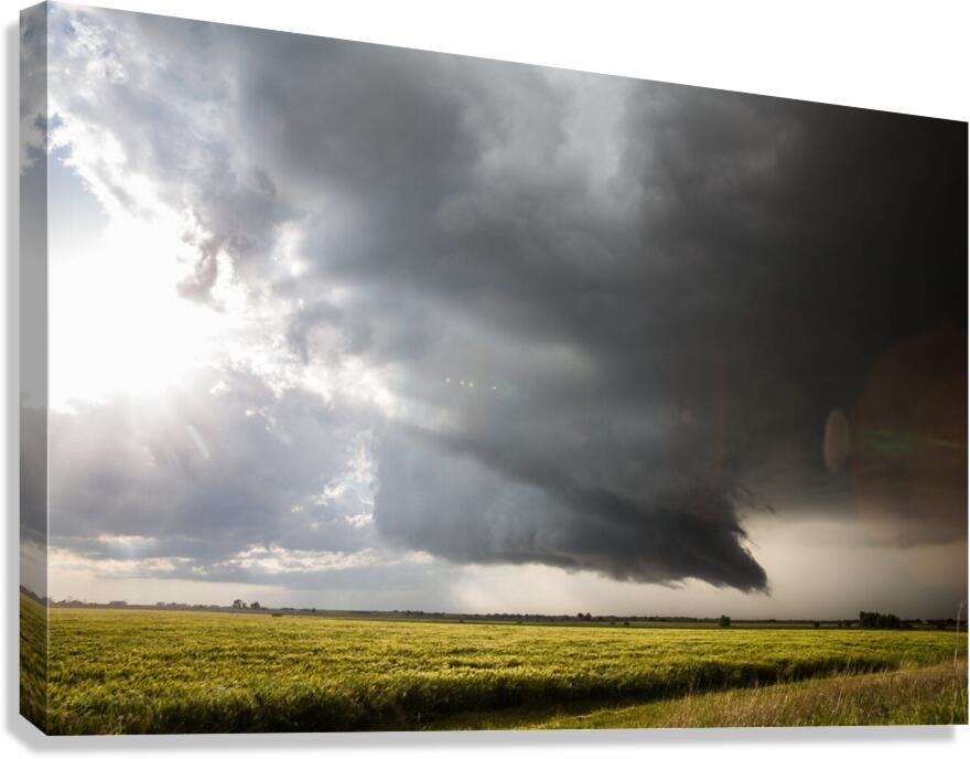 Oklahoma Sunset Canvas Print