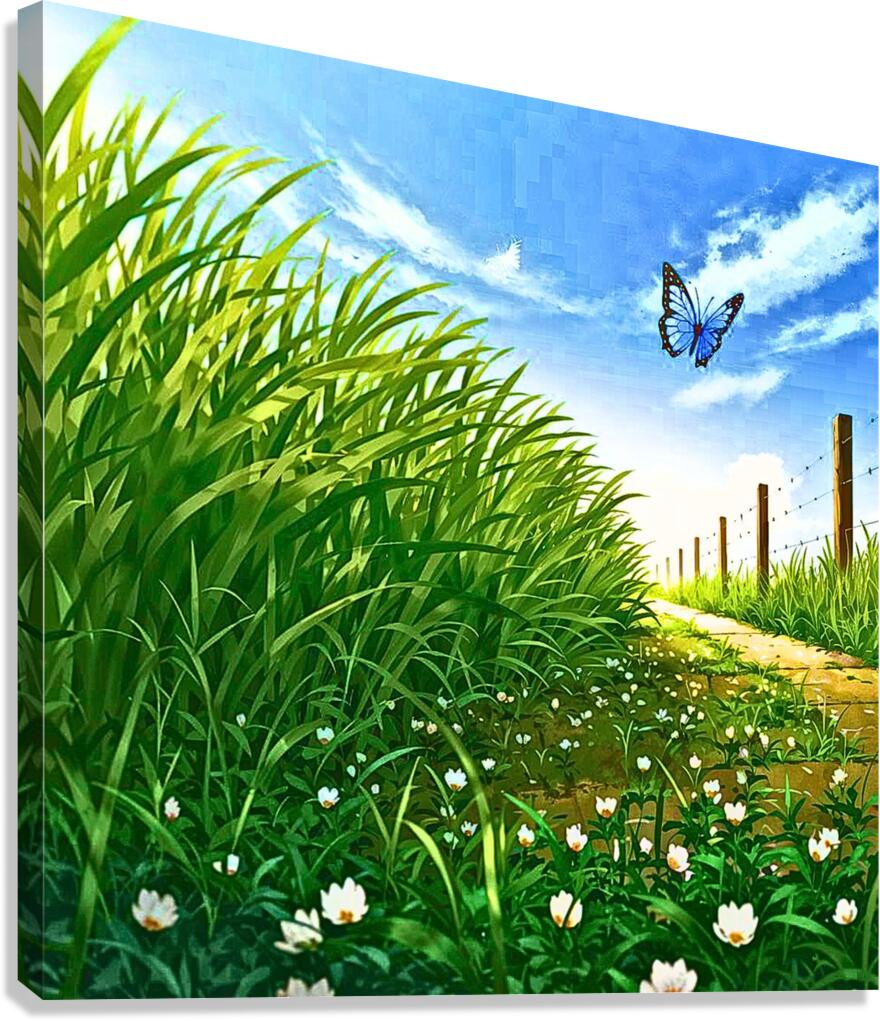 The field Canvas Print