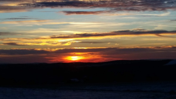 Sunset scape Print