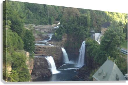Ausable falls Canvas Print