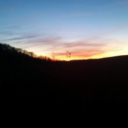 Sunset in mulitcolor
