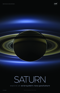 NASA Explore Posters - Saturn B