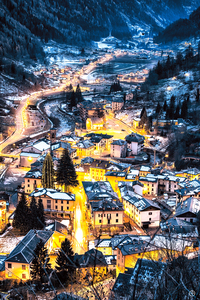 Village at Christmas