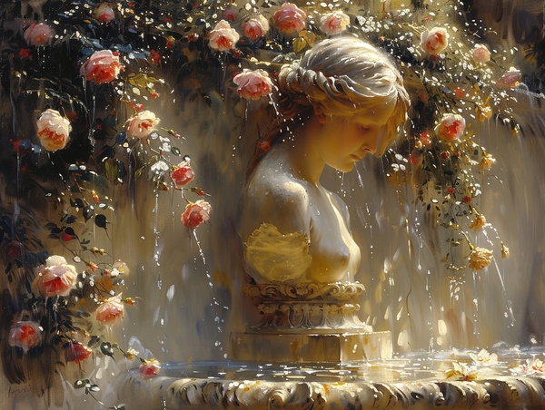 The Admirals Secret Garden  1: Athena Print