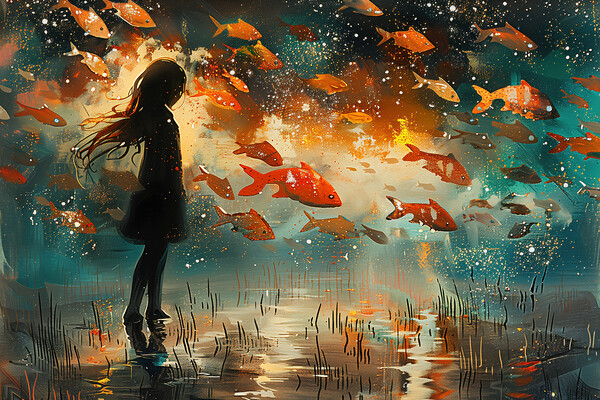 The Night of the Fishes 1 by Gallery Redux