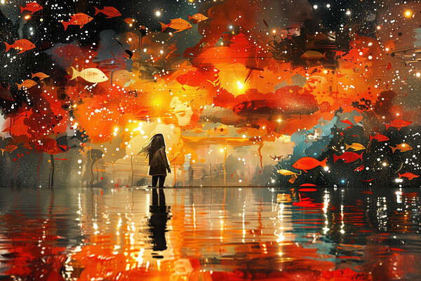 The Night of the Fishes 2 by Gallery Redux