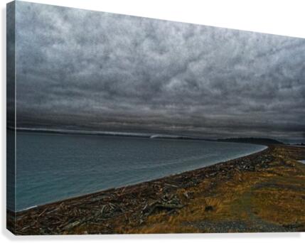 A round Canvas Print